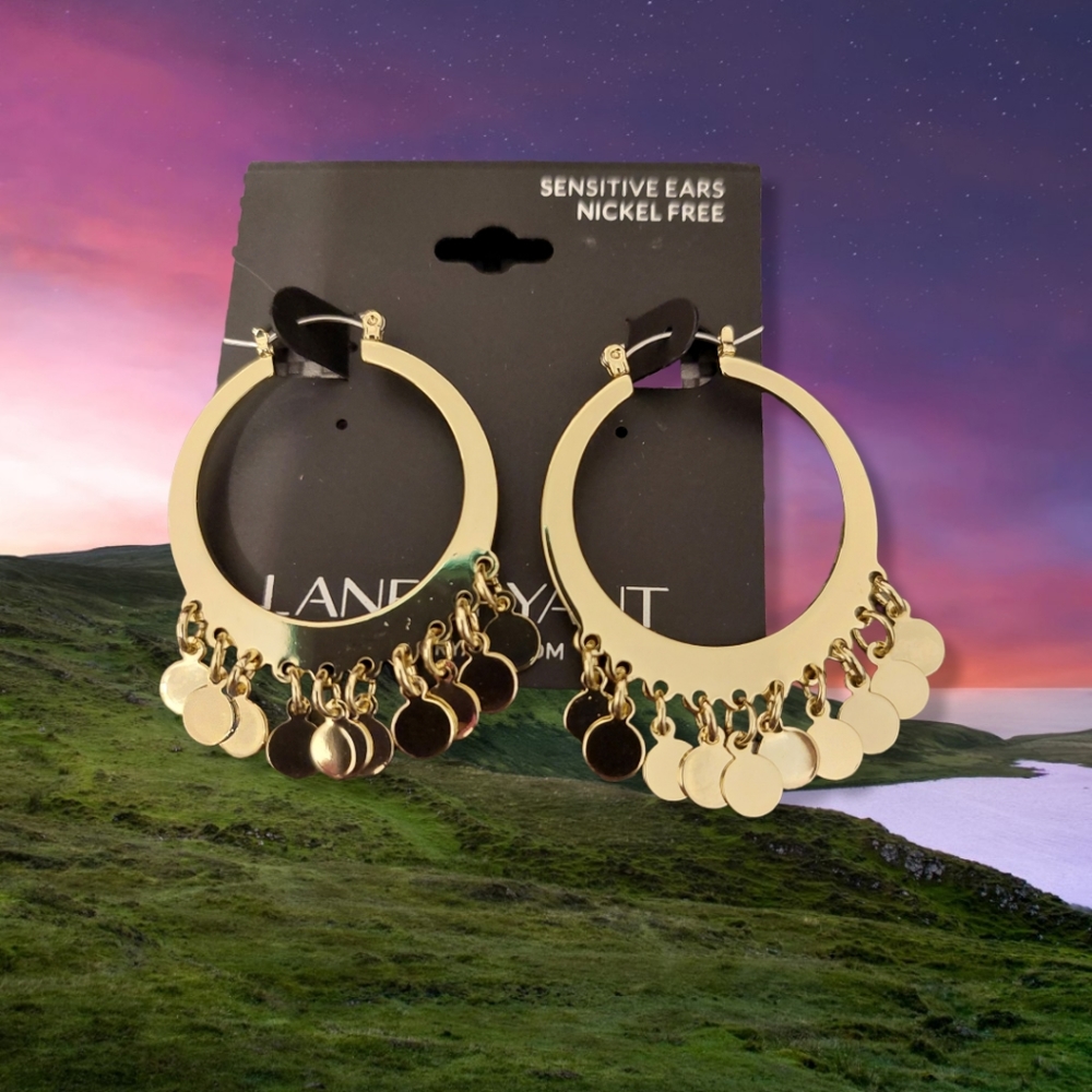 Lane Bryant Gyspy Hoop Earrings